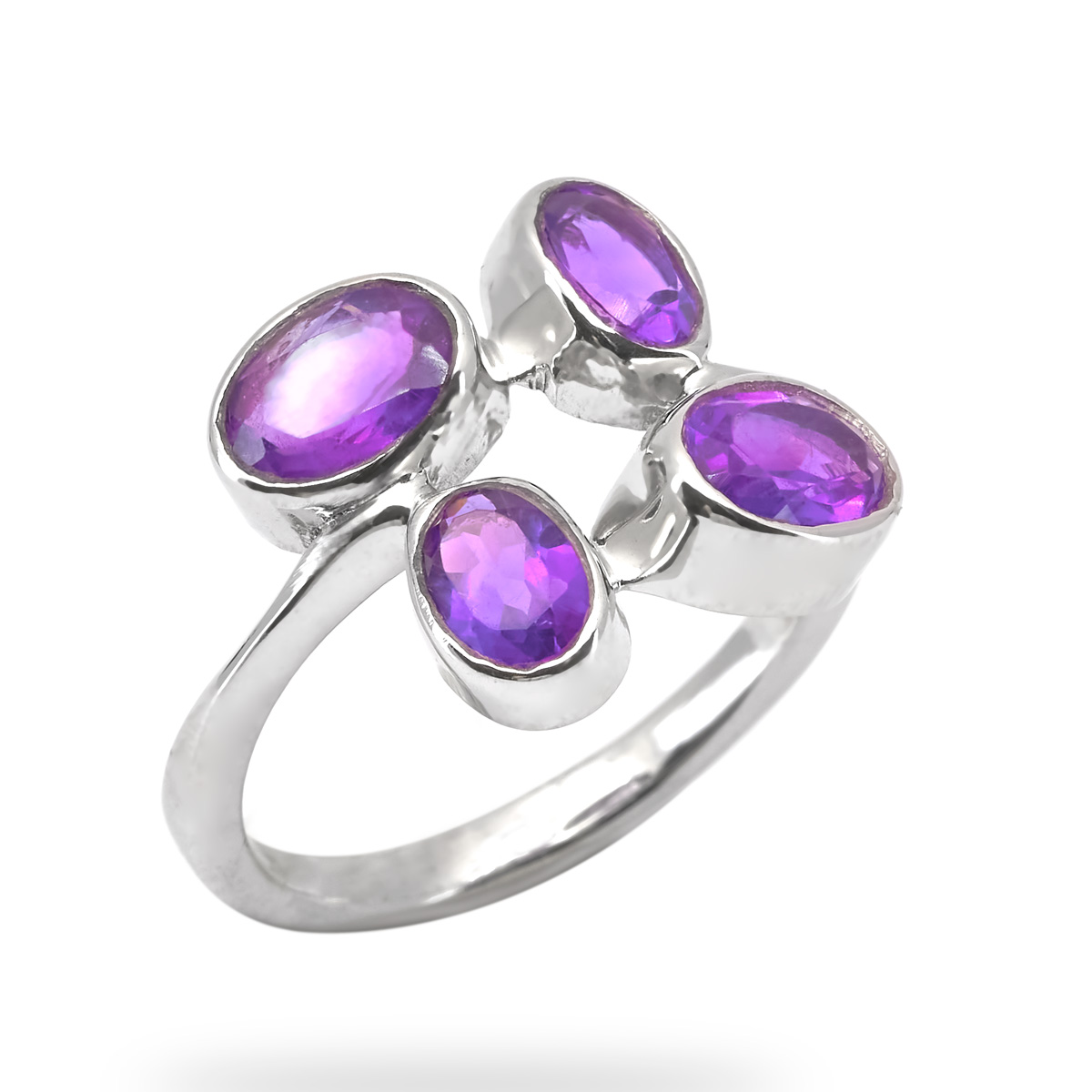 Bague amethyste argent Tessa